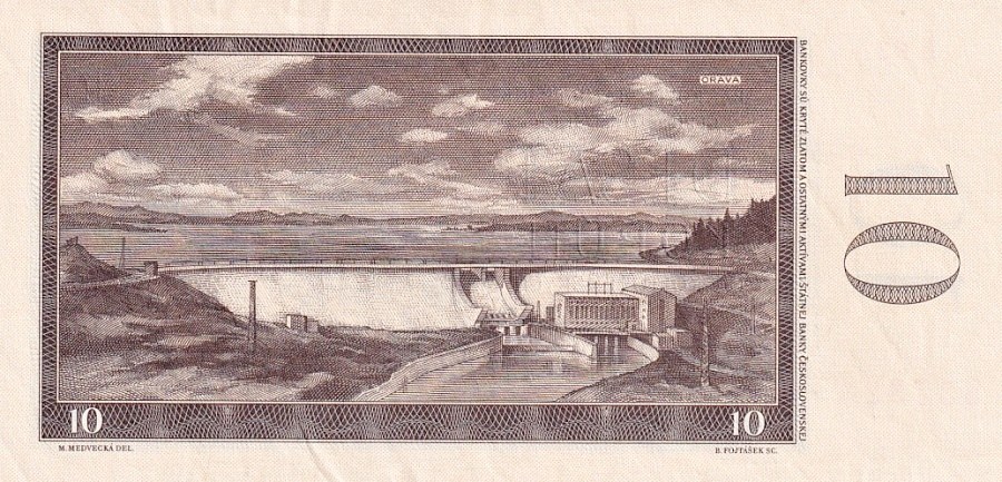 Československo 1958 - 1964, 10 Kčs 1960