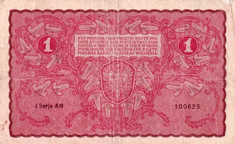 Polsko, 1 Marka 1919