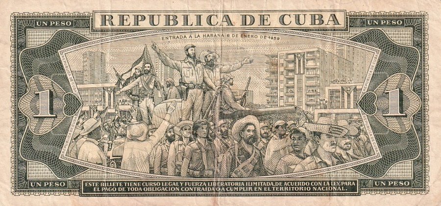 Kuba, 1 Peso 1972