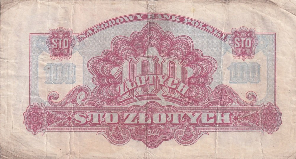 Polsko, 100 Zlotých 1944