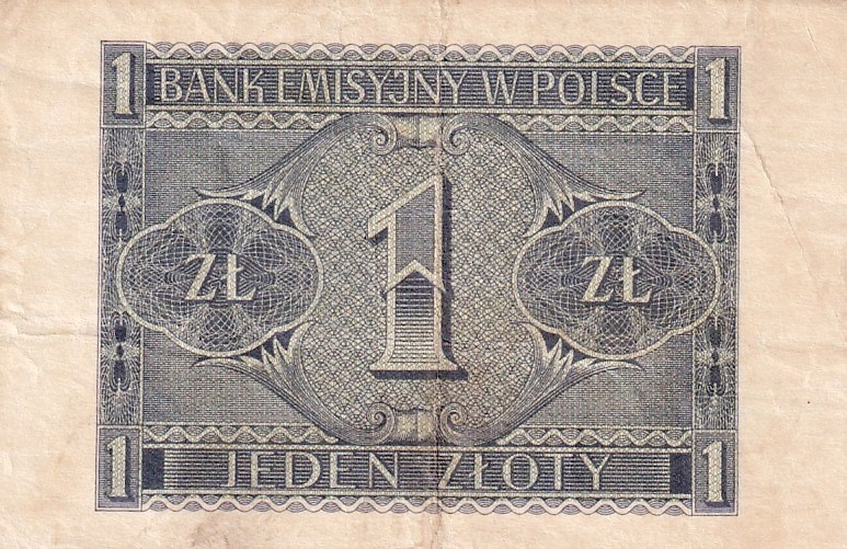 Polsko, 1 Zlotý 1940