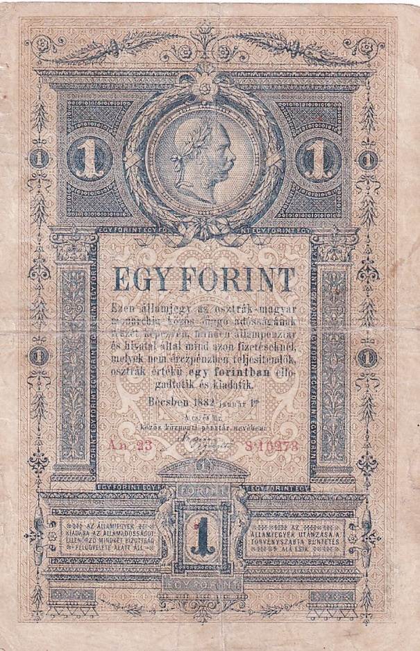 Rakousko-Uhersko, 1 Gulden 1866