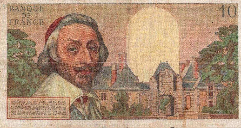 Francie, 10 Nouveaux Francs 1963