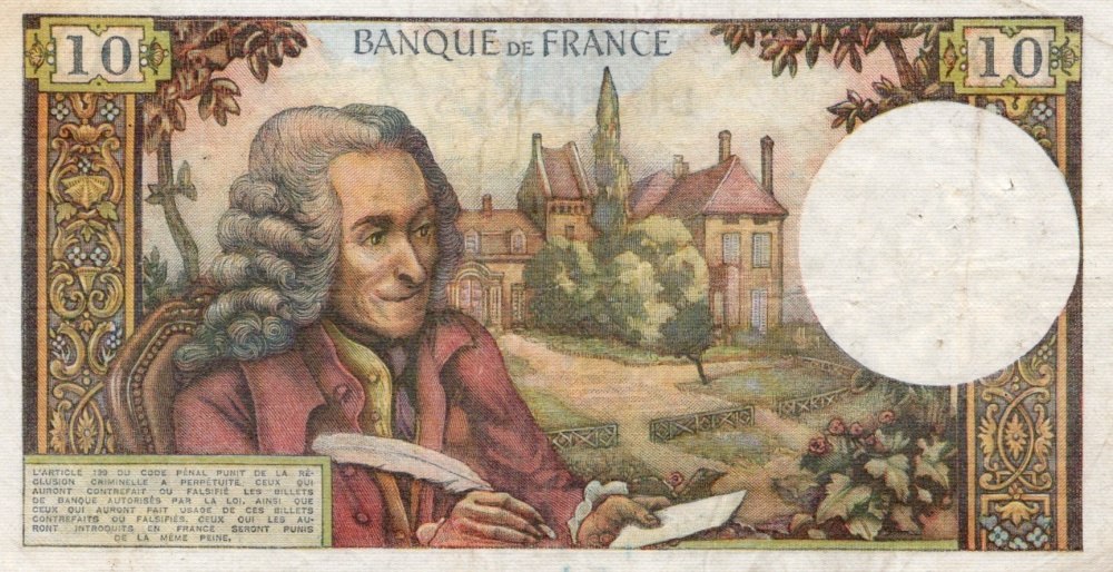 Francie, 10 Francs 1973