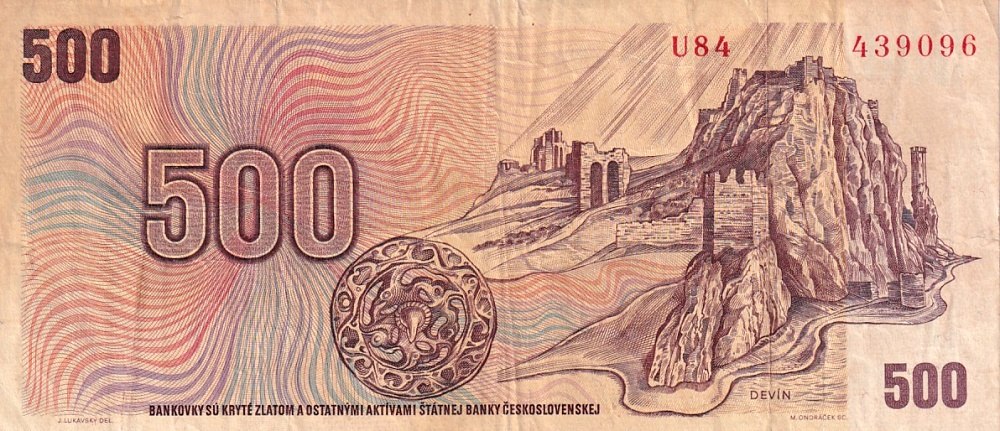 Československo 1970 - 1989, 500 Kčs  1973