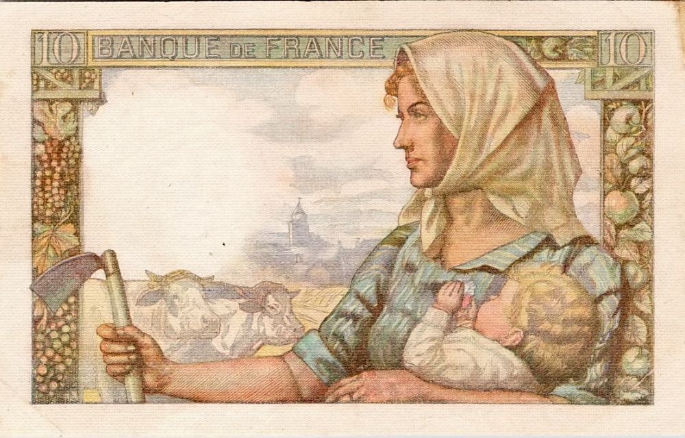 Francie, 10 Francs 1944