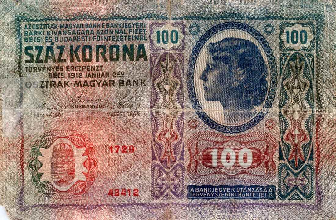 Rakousko - Uhersko, 1867 - 1918, 100 Koruna 1912