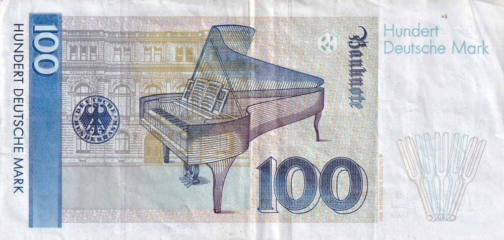Německo, 100 Marek 1989