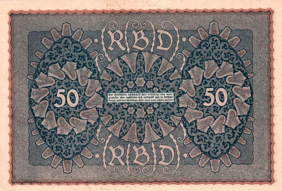 Německo, 50 Marek 1919