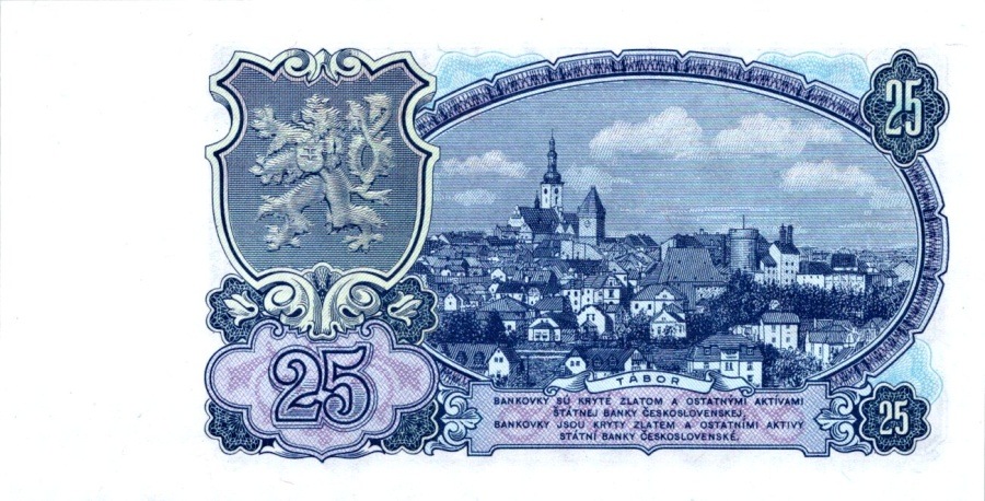 Československo 1953, 25 Kčs 1953