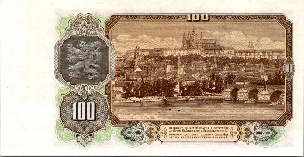 Československo 1953, 100 Kčs 1953
