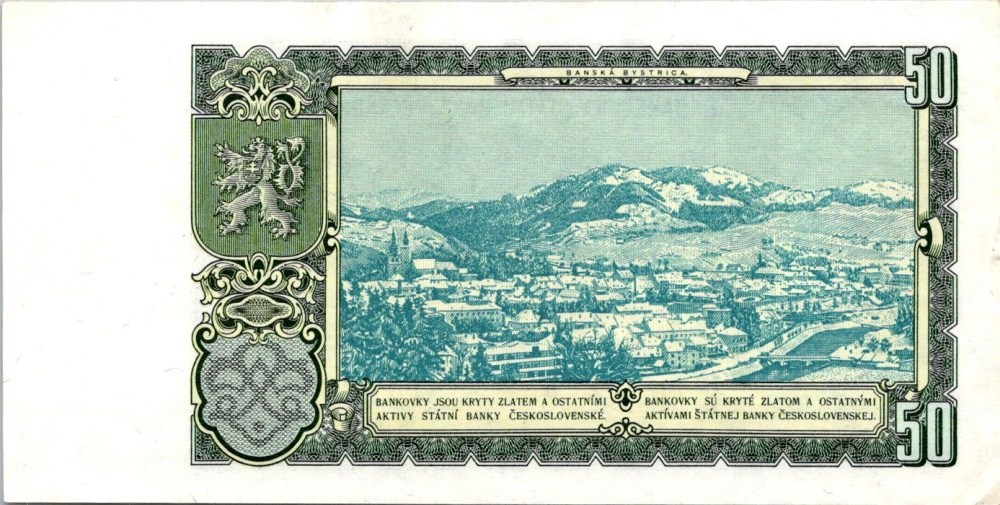 Československo 1953, 50 Kčs 1953