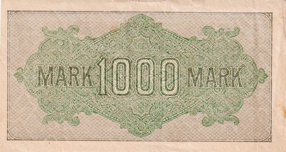 Německo, 1000 Marek 1922