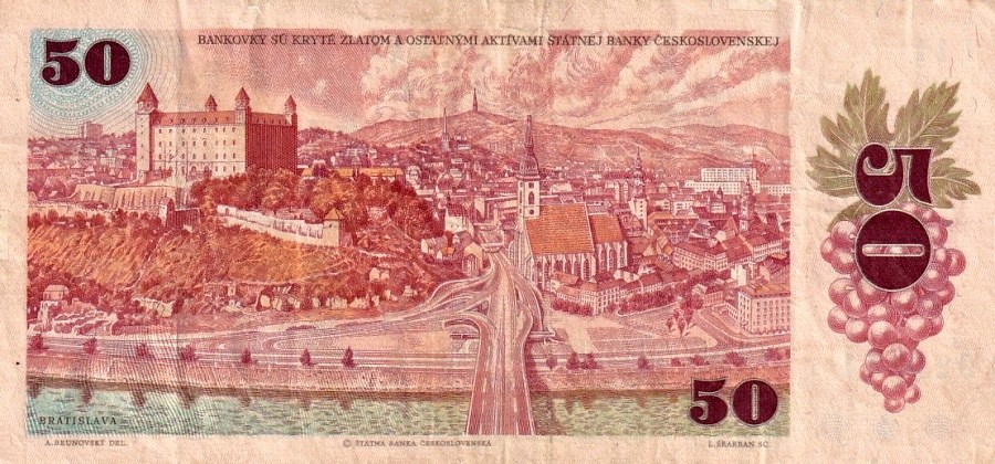 Československo 1970 - 1989, 50 Kčs 1987 