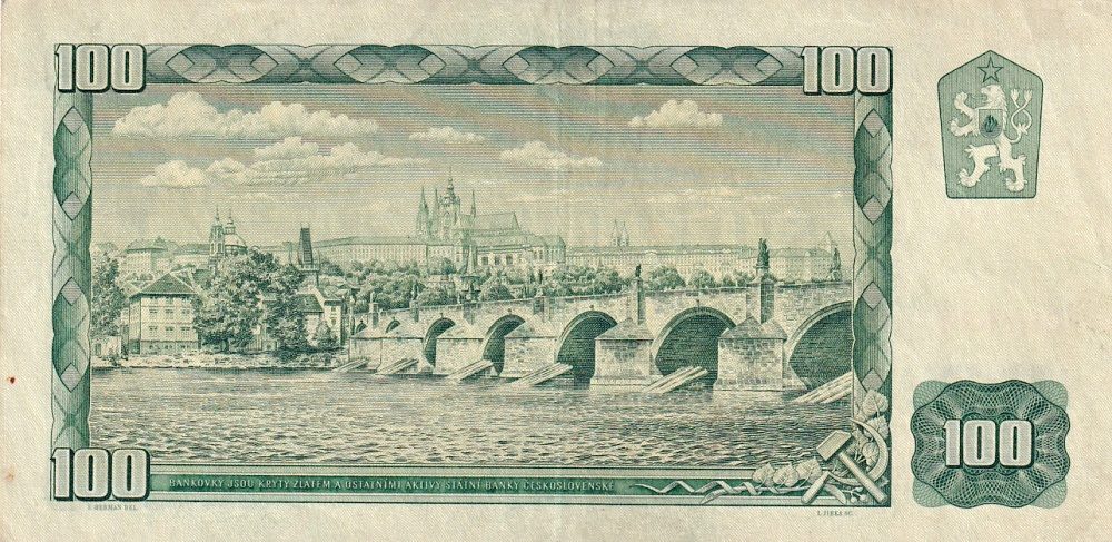 Československo 1958 - 1964, 100 Koruna 1961 