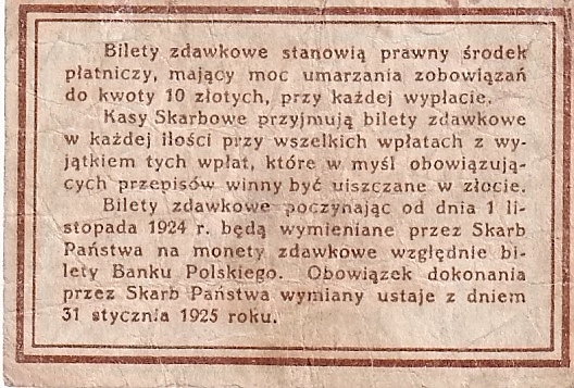 Polsko, 110 Groszy 1924