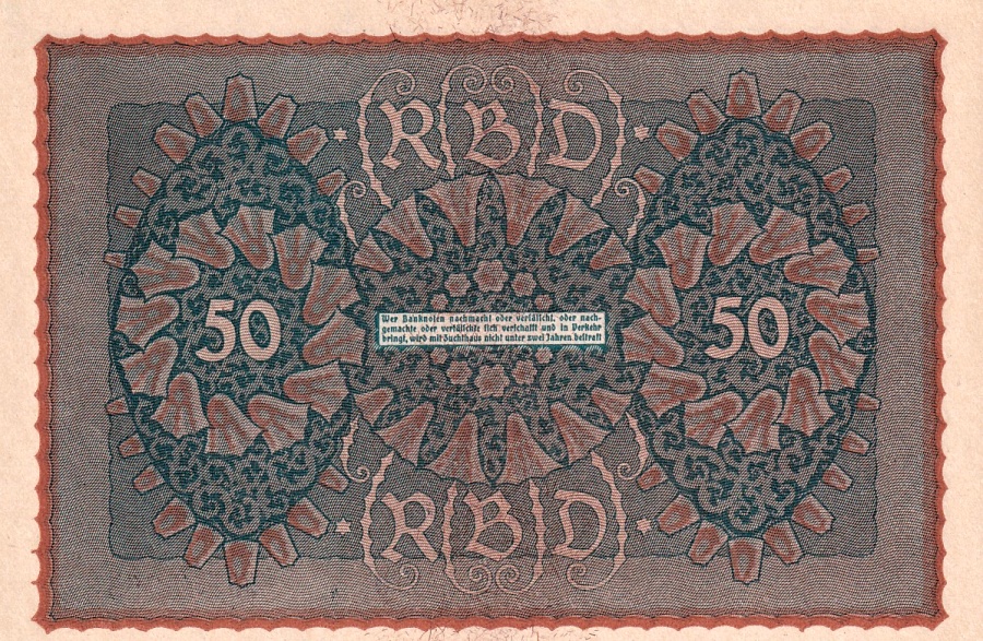 Německo, 50 Marek 1919