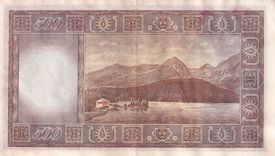 Československo 1945 - 1953, 500 Koruna 1946 