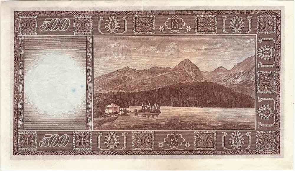 Československo 1945 - 1953, 500 Koruna 1946 