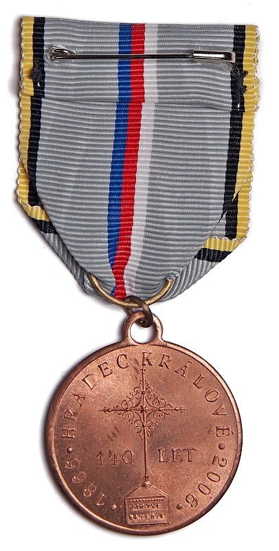 Neoficiální pamětní medaile, 140 let bitvy u Hradce Králové 2006 