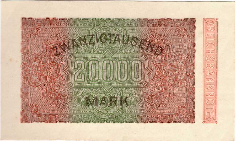 Německo, 20 000 Mark 1923