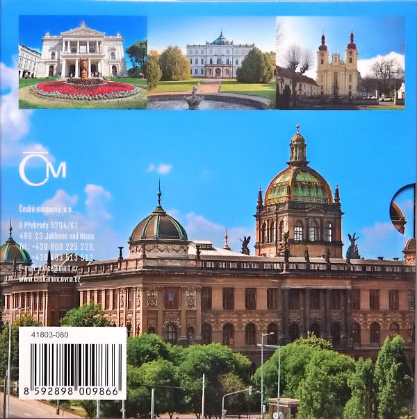 Česká republika, Sada oběžných mincí 2019, Česká republika