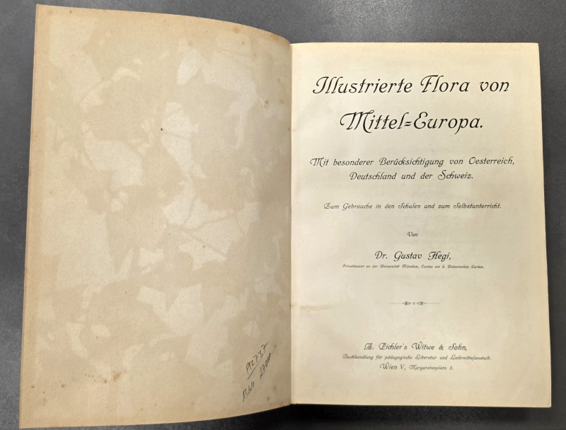 Illustrierte Flora von Mittel-Europa I.-V. - Hegi Gustav Dr.
