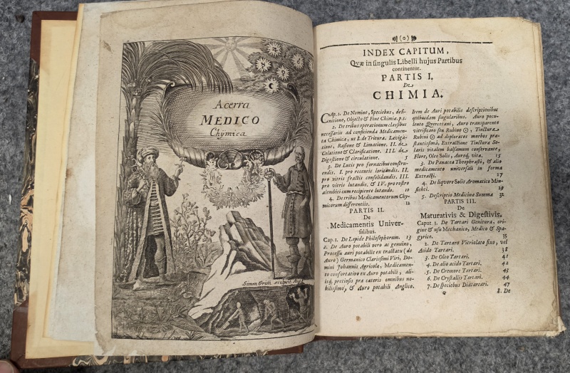 Acerra Medico Chymica MDCCXIII, Sumptibus Augusti Martin