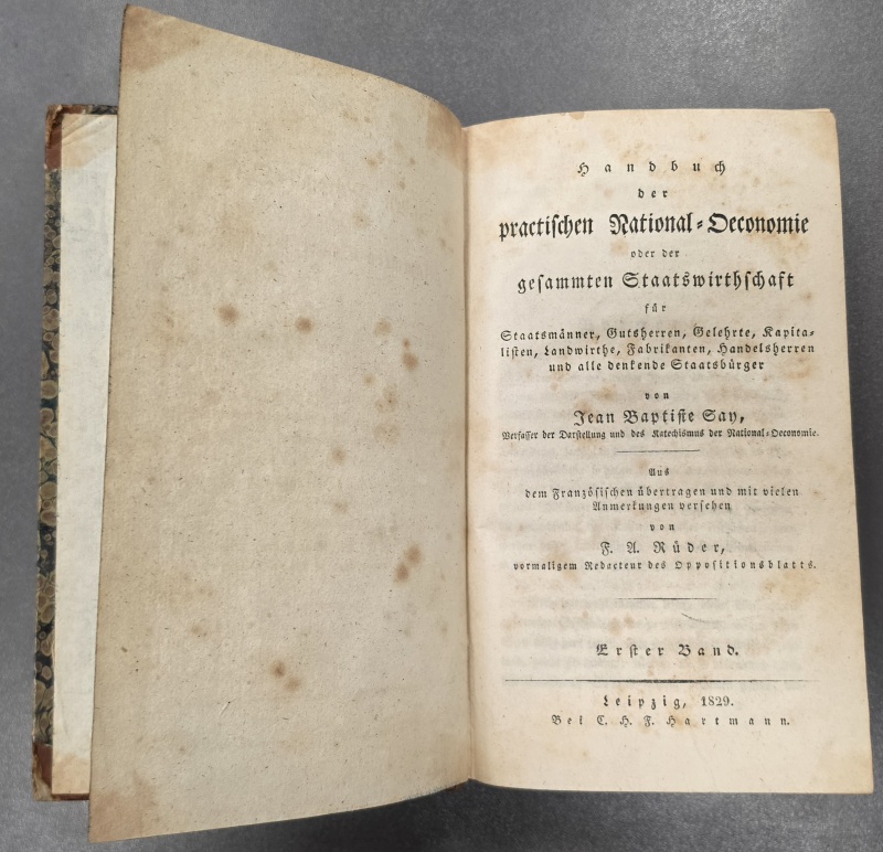 Practischen national = Deconomie, Jean Baptiste Gan