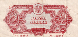 Polsko, 2 Zlote 1944 