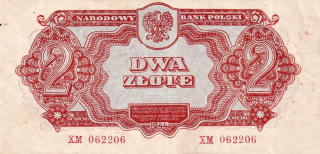 Polsko, 2 Zlote 1944 