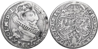 Polsko, Zikmund III. 1587 - 1632, 6 Groš 1625