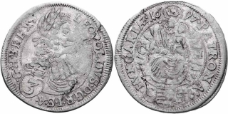 Leopold I. 1657 - 1705, 3 Krejcar 1697