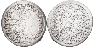 Josef I., 1705 - 1711, 3 Krejcar 1711