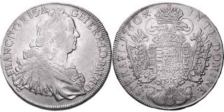 František Lotrinský 1745 - 1765, Tolar 1760 H-A