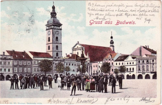 České Budějovice, náměstí