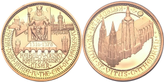 Česká republika - Karel IV. - Katedrála Sv. Víta