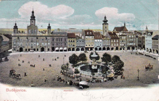 České Budějovice, Náměstí