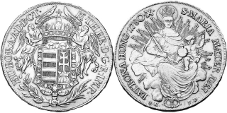 Marie Terezie 1740 - 1780, Tolar 1780 B