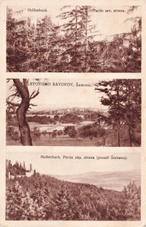 Okres Strakonice, zřícenina hradu Helfenburg u Bavorova