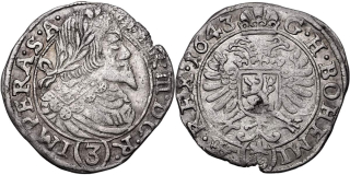 Ferdinand III. 1637-1659, 3 Krejcar 1643