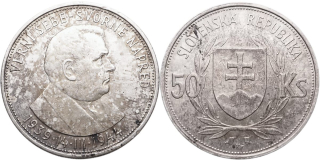 Slovenská republika 1939 - 1945, 50 korun 1944, pamětní