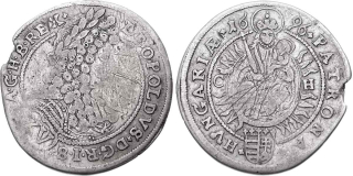 Leopold I. 1657 - 1705, XV Krejcar 1696