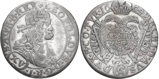 Leopold I., 1657 - 1705, XV Krejcar 1664