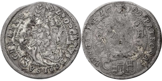 Leopold I. 1657 - 1705, 3 Krejcar 1699