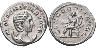 Řím císařství, Otacilia Severa, manželka Philipa ? - 249, AR Antoninian
