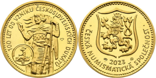 Česká republika - Vitanovský, 100 let Československých dukátů