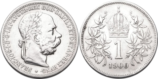 František Josef I. 1848 - 1918, 1 Koruna 1900