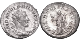 Řím císařství, Philippus I., 244 - 249, AR Antoninian