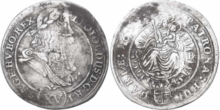 Leopold I., 1657 - 1705, XV Krejcar 1693 KB